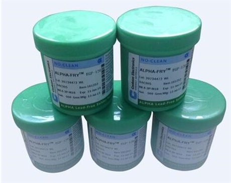 阿尔法alpha无卤锡膏om338t325无铅高银锡膏qfn软板针对品