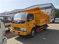 养殖场清理化粪池-拉5吨干粪湿粪污粪污水清运车