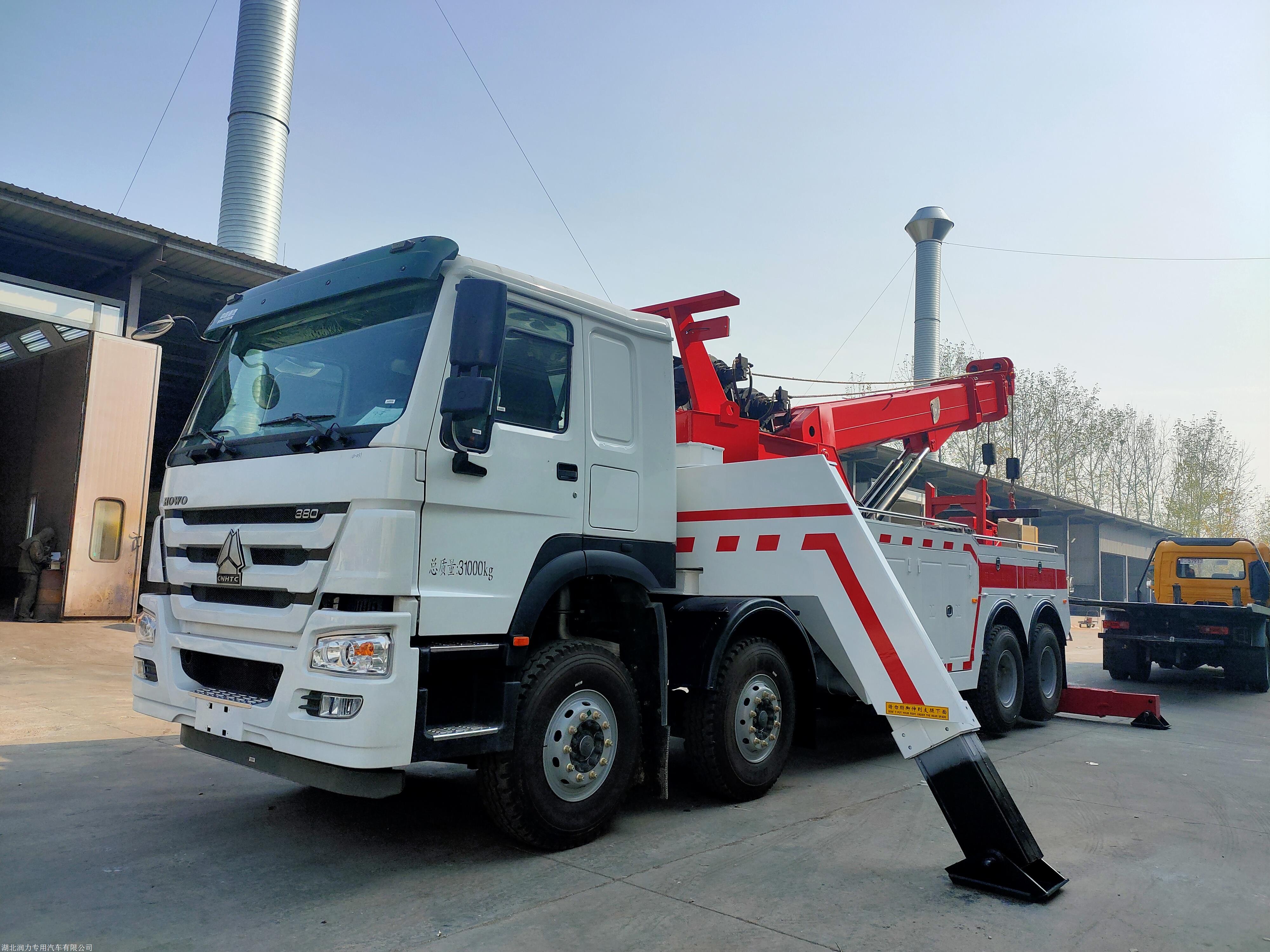 事故救援重型清障车 大型一拖一清障车 高速救援大托厂家直销