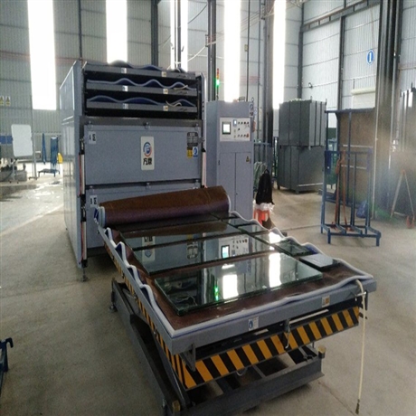 隔音夹胶玻璃报价淋浴房夹胶炉复合夹胶机方鼎科技