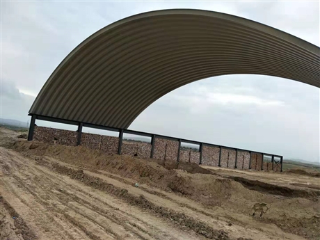 拱形屋顶保温鄂尔多斯拱形屋顶