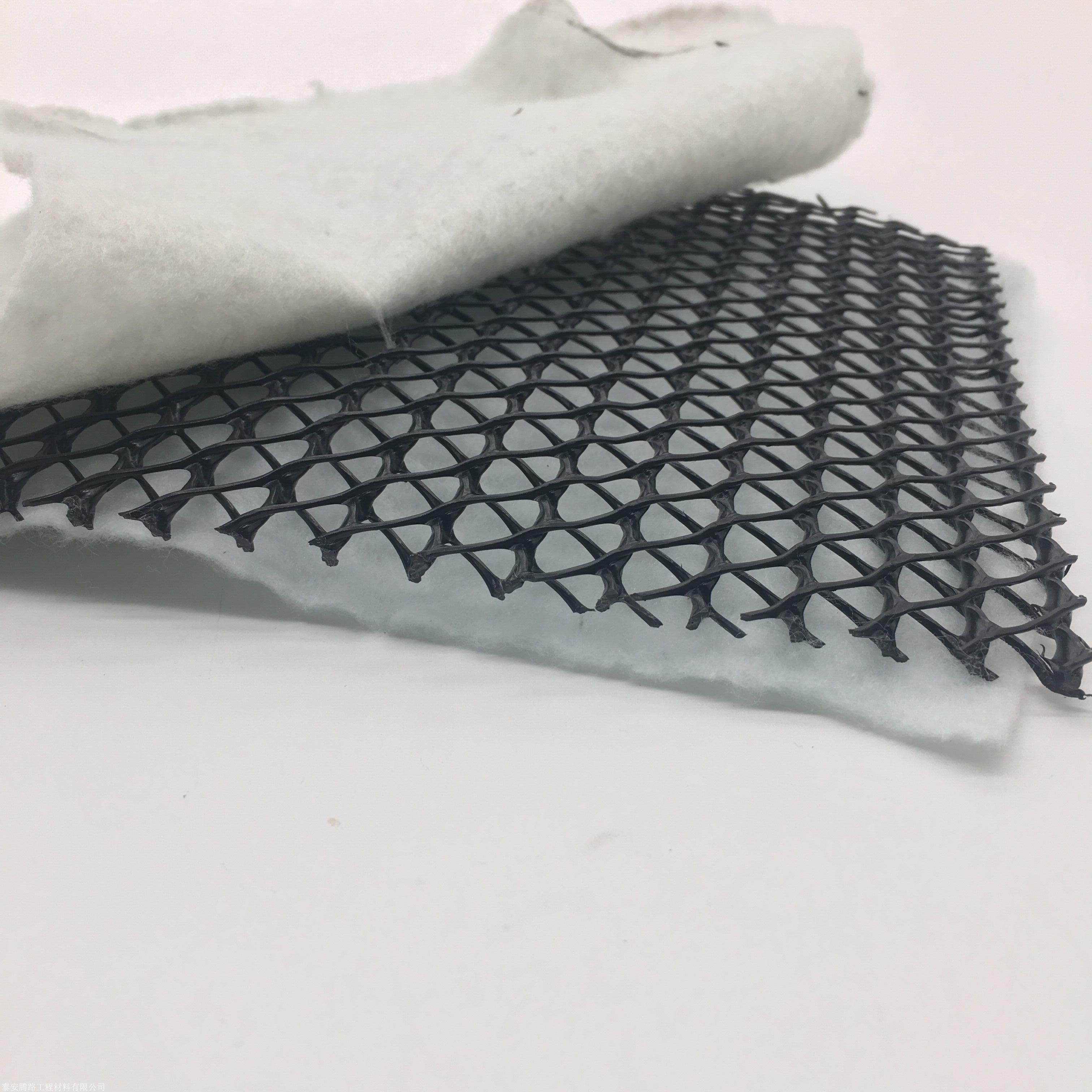 填埋场复合排水网排水网搭接方式