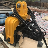 挖机打拔桩机 高频振动打桩机 dy-300型振动打拔桩机