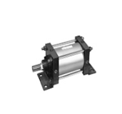 安装方式CS1F300-1200，SMC给油式气缸