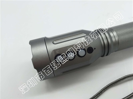 JW7116D强光激光LED摄像手电筒