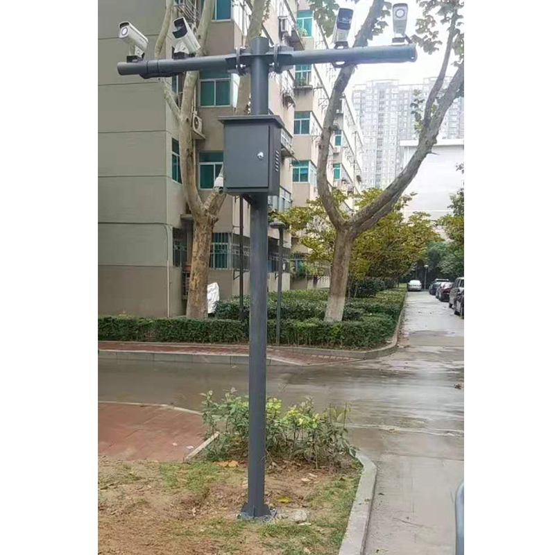 城市监控立杆施工