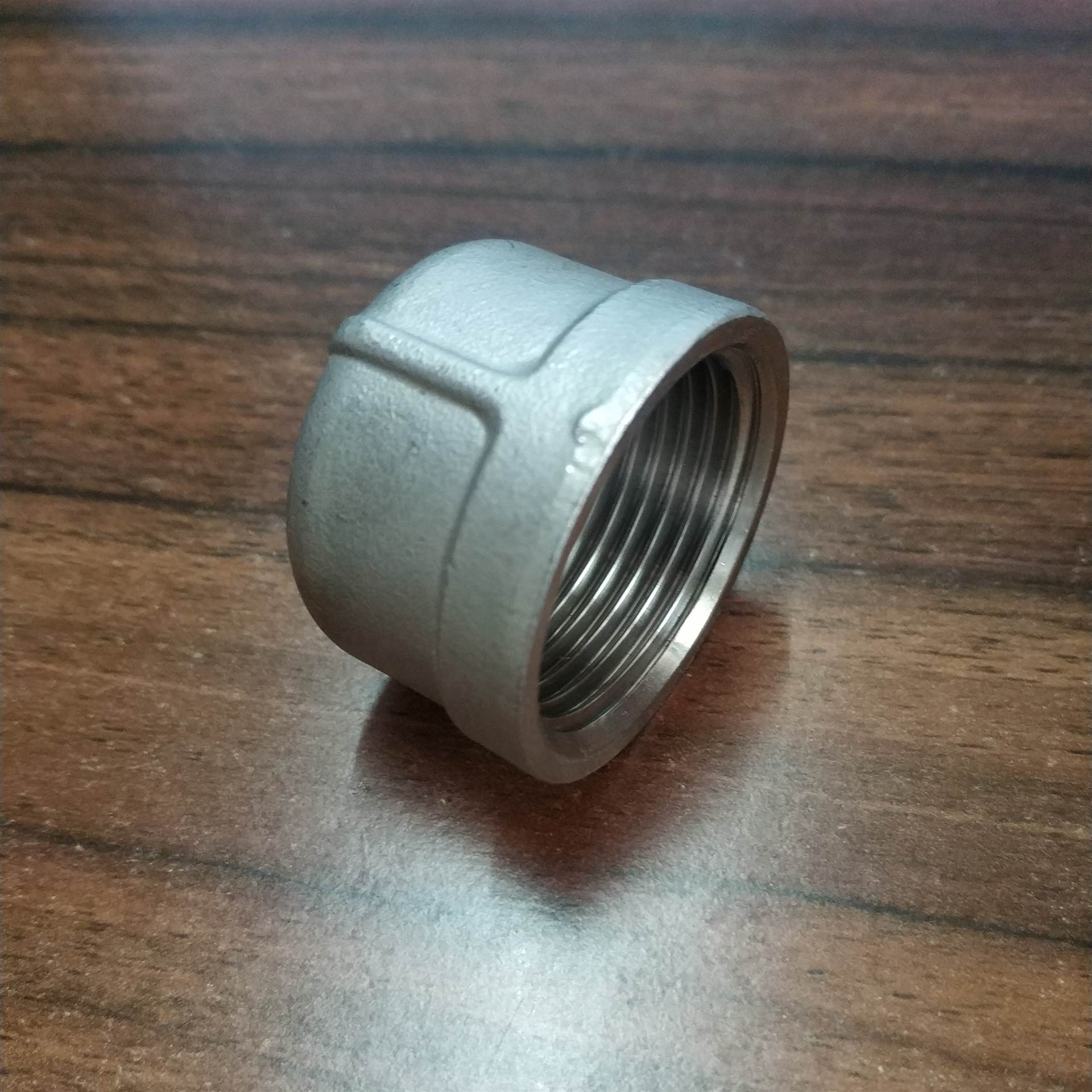 不锈钢管帽 201/304/316 圆管帽 dn8-100 丝扣管帽 厂家直销