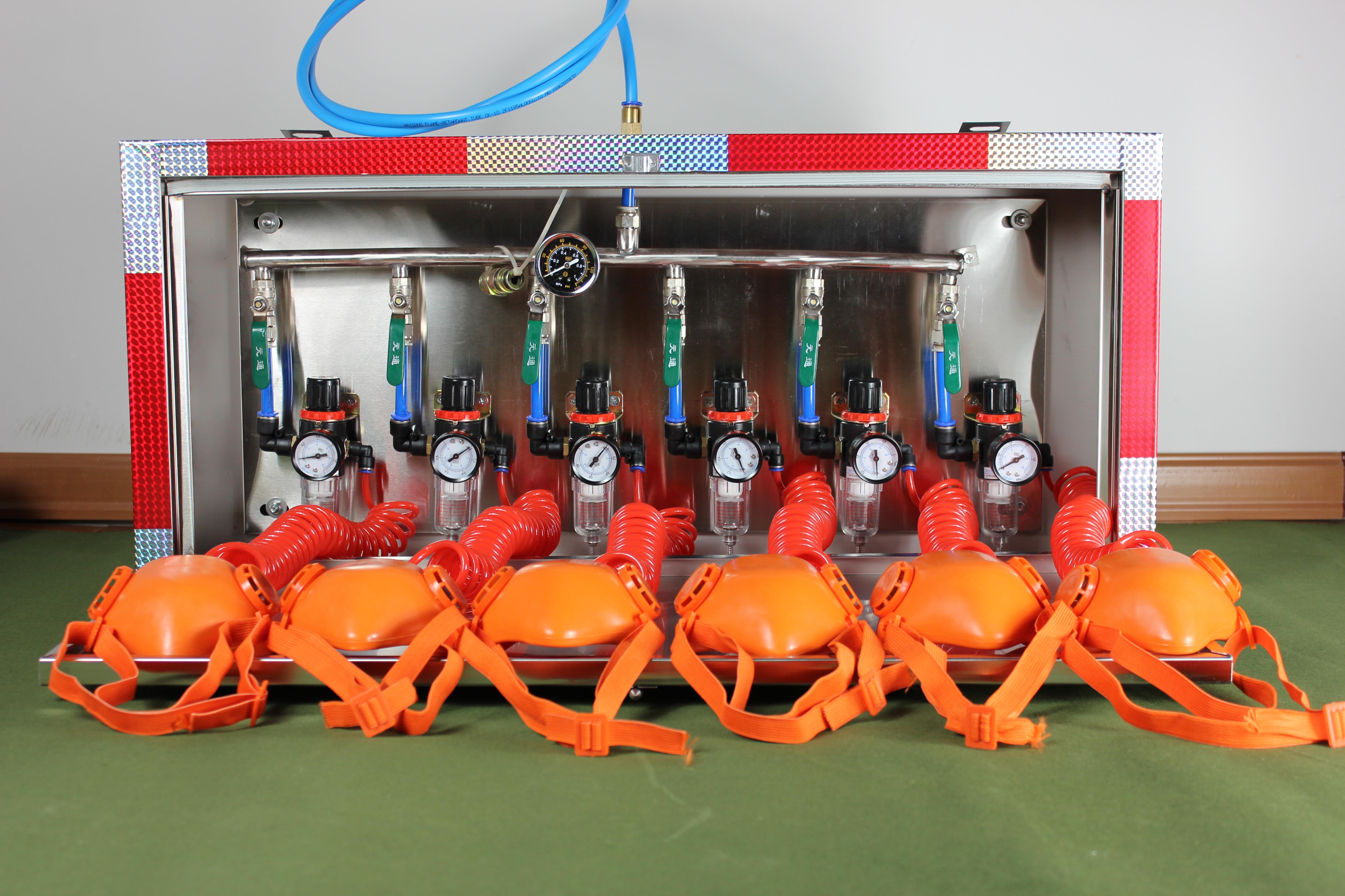 矿用压风自救装置