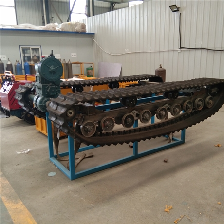 3吨橡胶履带式搬运车链轨式自卸翻斗车3吨履带运输车