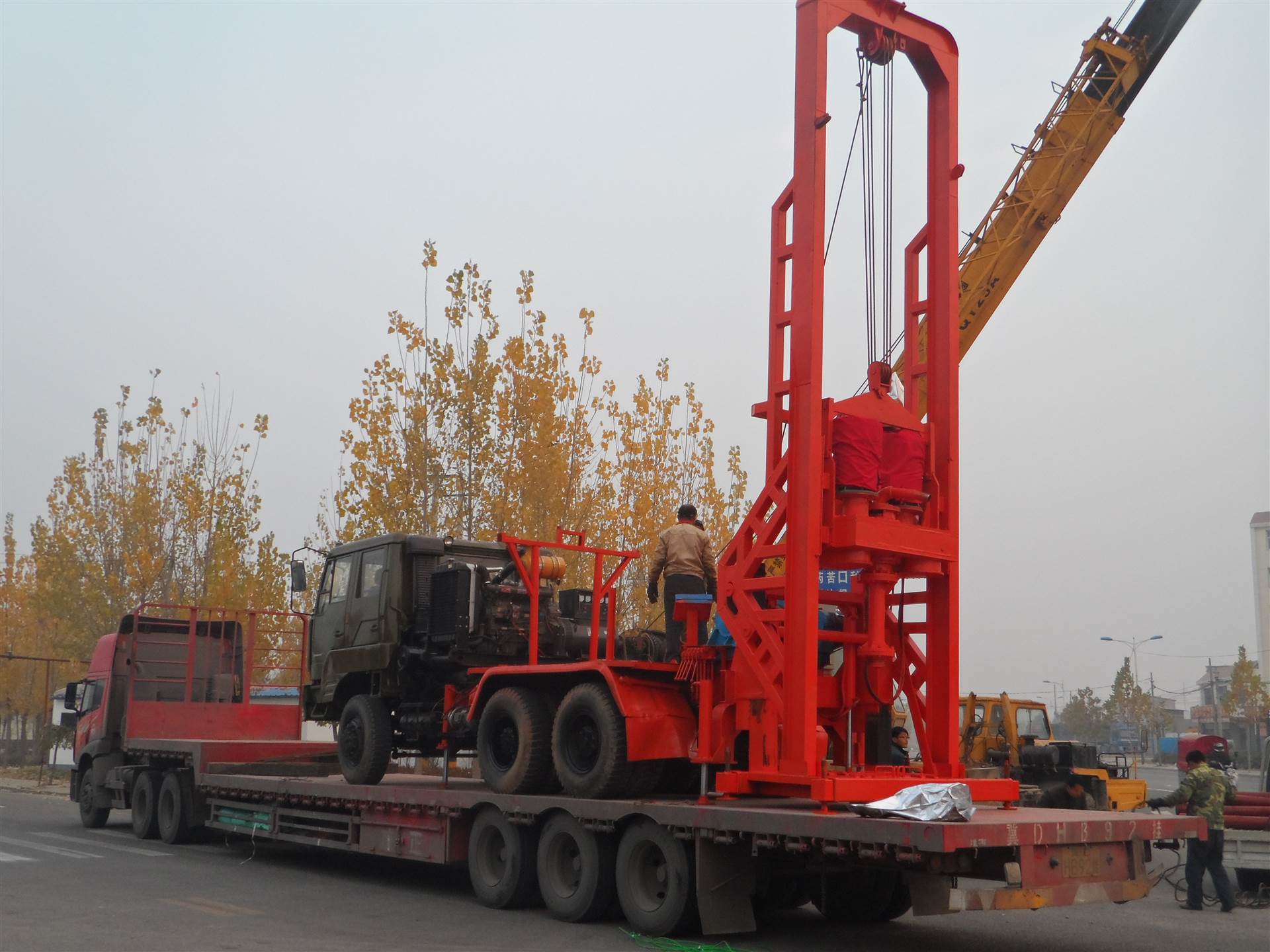 汉阳车载正循环钻机 沙土层正循环钻机