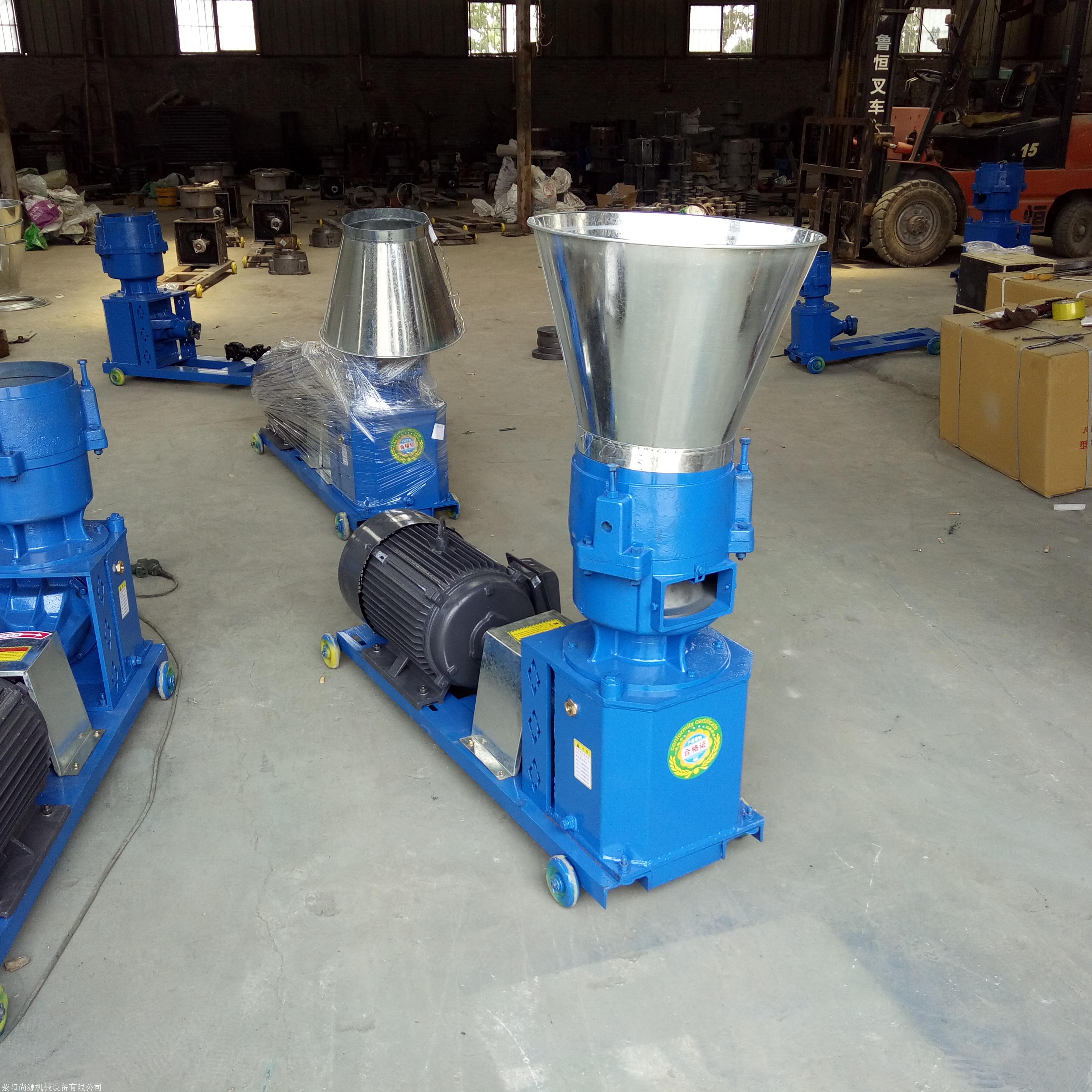 电动小型饲料机家用鱼食挤压颗粒机