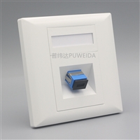 斜口光纤信息插座产地低价直销