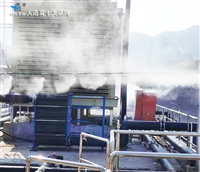 贵州养殖场、垃圾站冷雾除臭设备安装   喷雾消毒系统