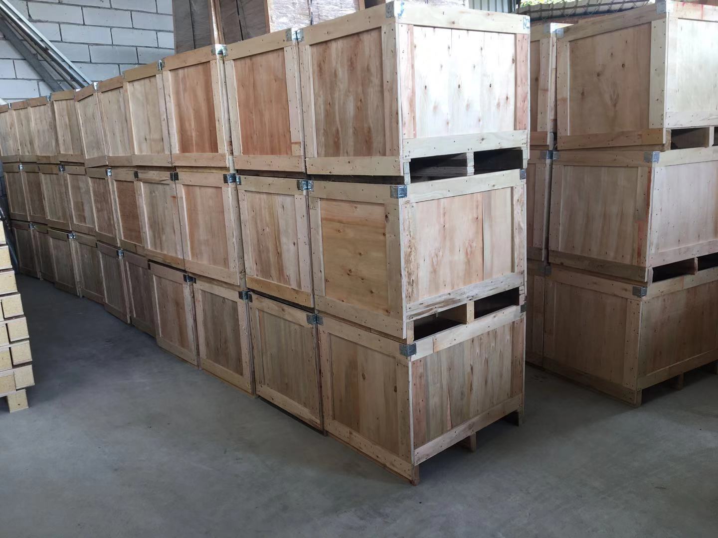 东莞出口木箱 上门钉箱 定做热处理 自动化设备包装 各种型号