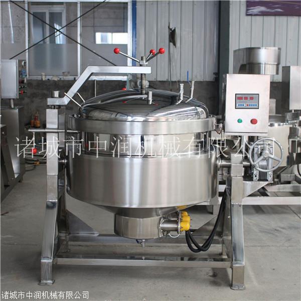 中润机械 大型高压粽子蒸煮机器设备 煮粽子机器