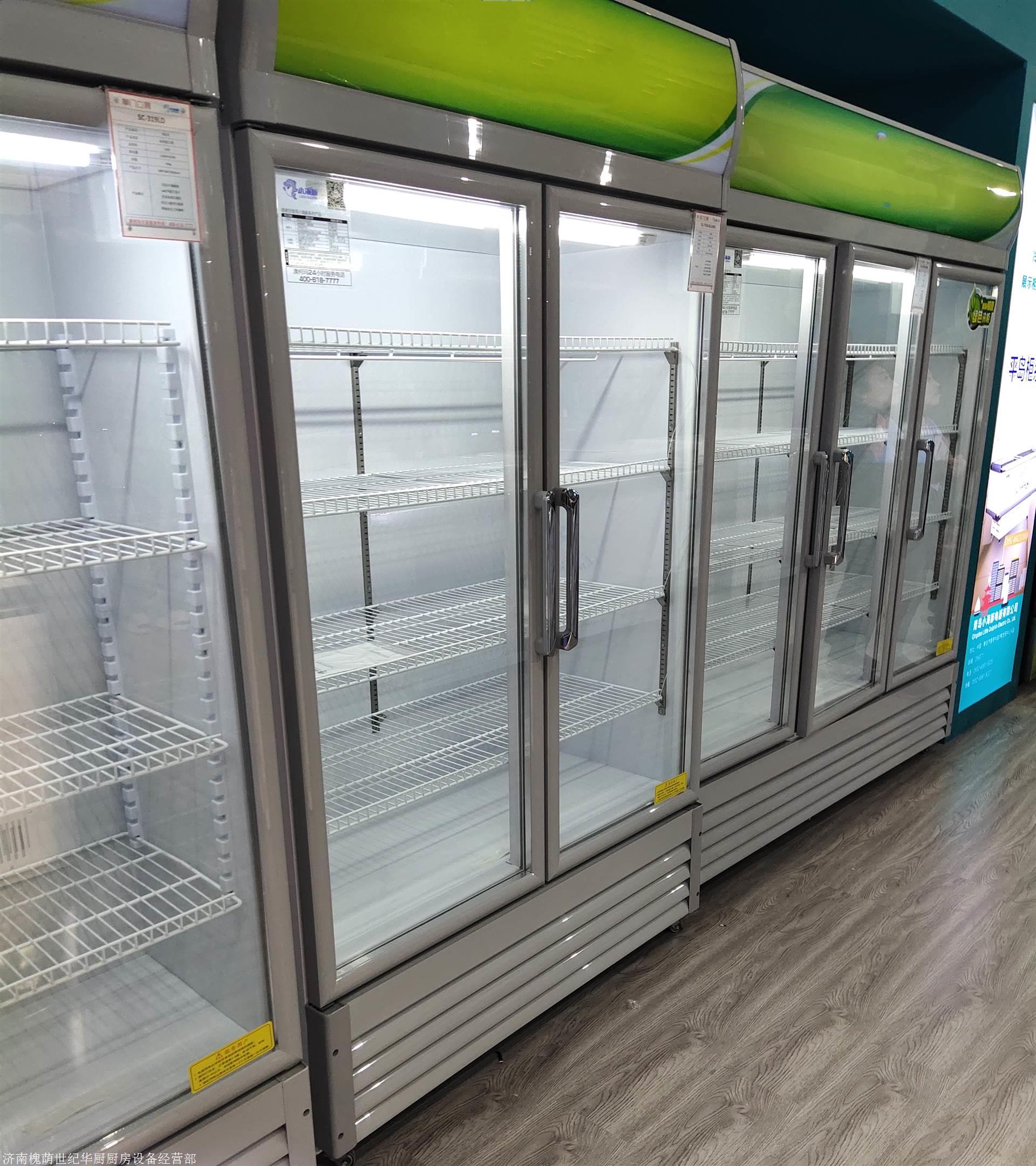 厂家超市立式冷藏柜冷藏水果饮料保鲜柜立式双门冷藏设备