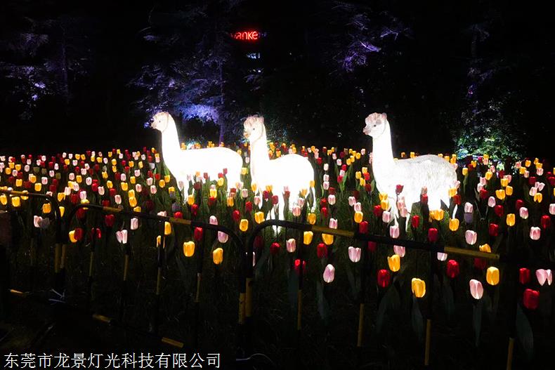 郁金香花灯led花灯eva仿真景观灯户外草坪绿化带美陈亮化工程