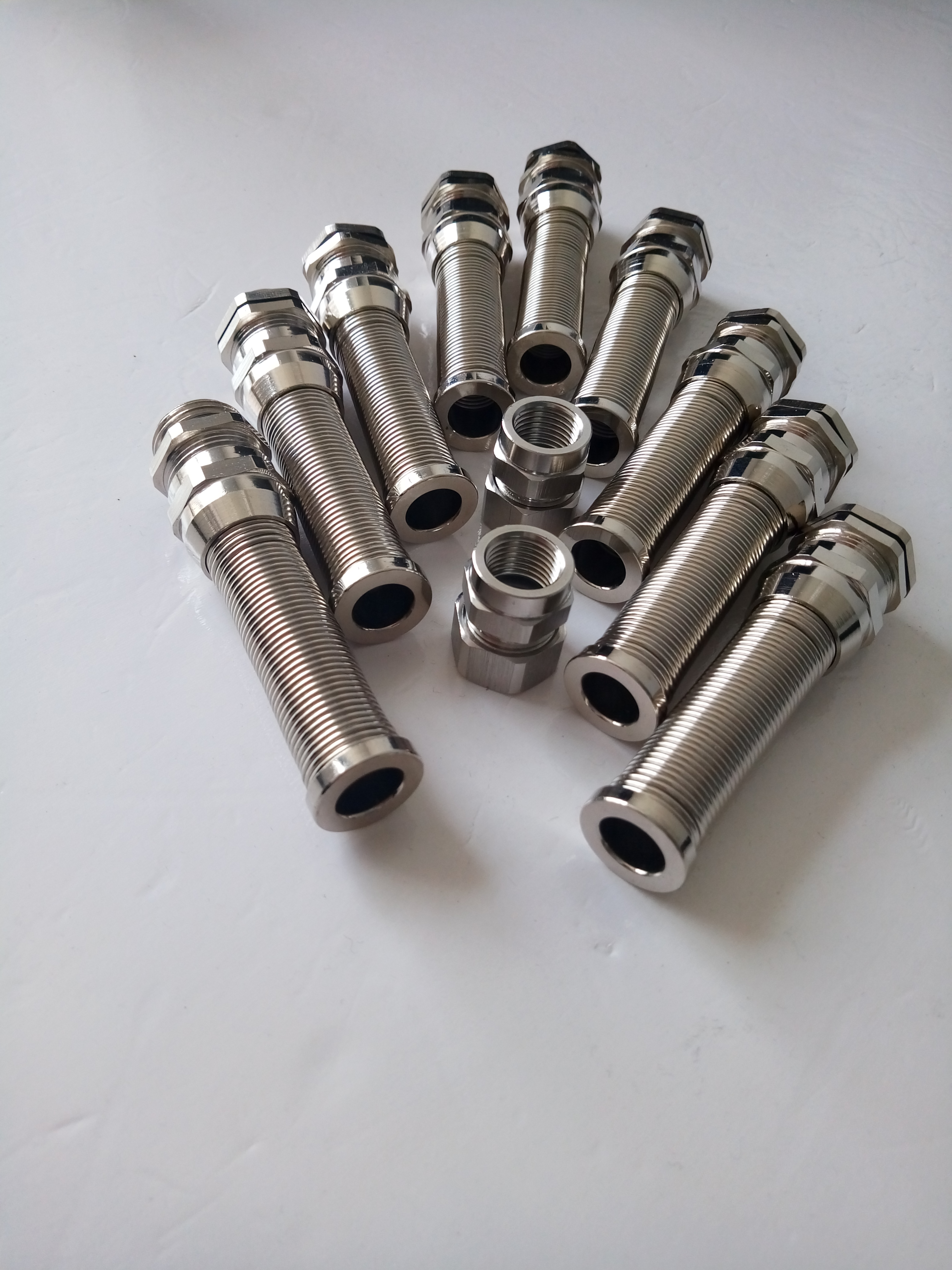 供应赤峰电工设备用m22*1.5优质防折断黄铜电缆头厂家