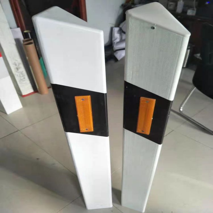 石化锥形标志桩玻璃钢示警桩