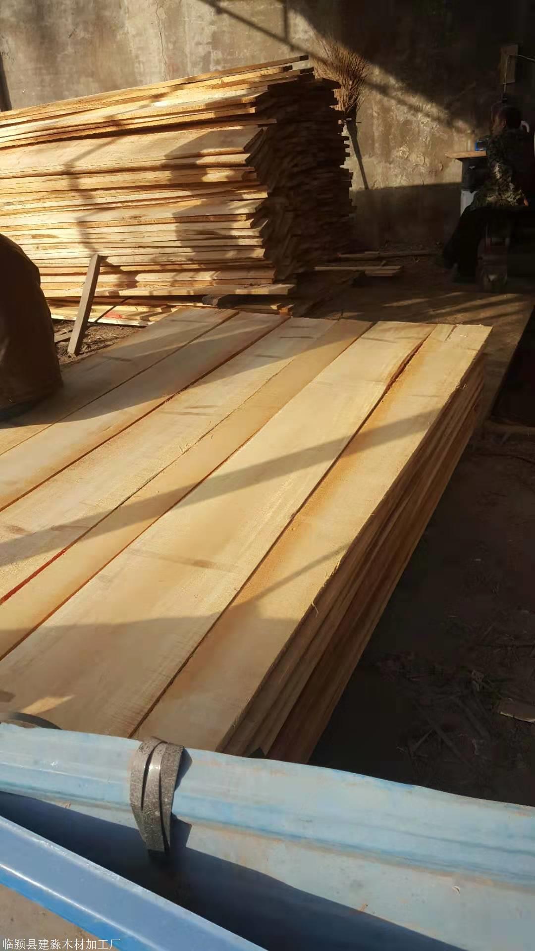 森培木业 供应  河南白杨木板材 杨木烘干板材厂家