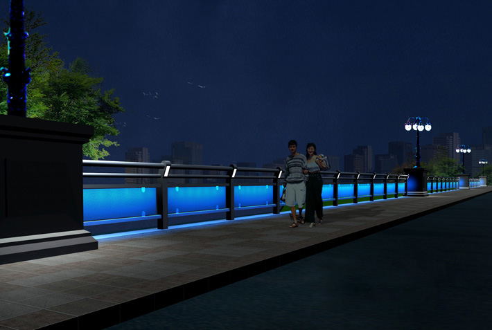 供应海波黑龙江城市发光护栏-黑龙江道路护栏缩略图