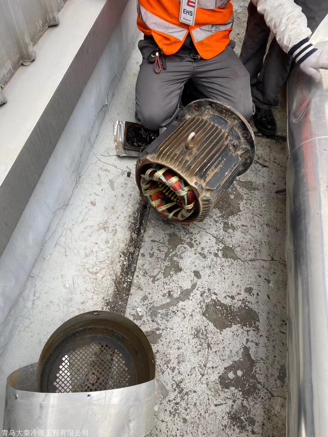 深井潜水泵电机维修图片