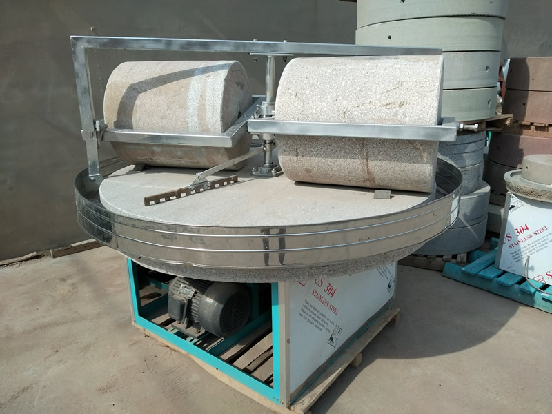 电动石碾子 电动石碾的用途