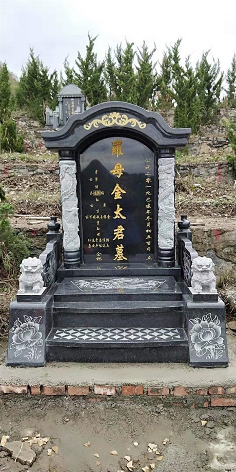 农村墓碑样式范例图片