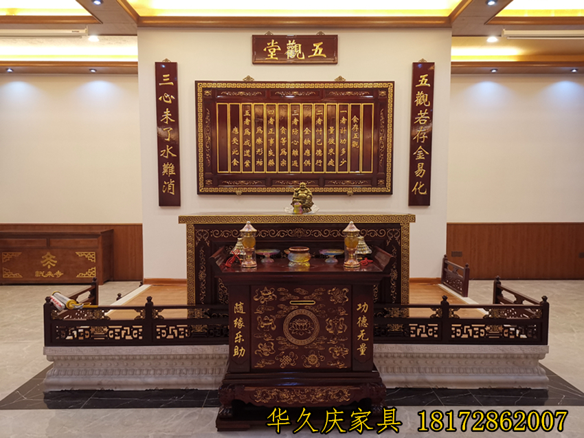 寺院功德箱五观堂佛台