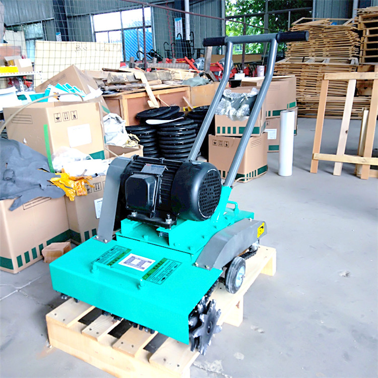 小型路面链条清灰机 地面残渣清渣机 马路灰浆泥土清灰机-搜了网