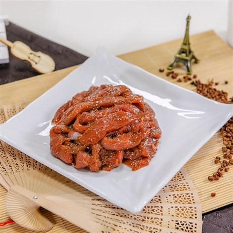 巧婆家黑椒鸭柳价格 生鲜肉类食品厂家供应