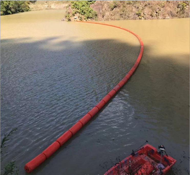 河面水草垃圾攔污設備