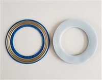 非石棉垫片 四氟包覆非石棉波纹板垫片