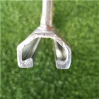 不锈钢支架 预埋槽道 普碳钢 C型槽式预埋件 黒材