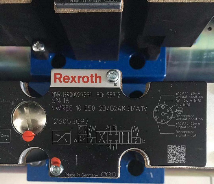 rexroth液位阀：4WE 10 D5X/EG110N9K4/V