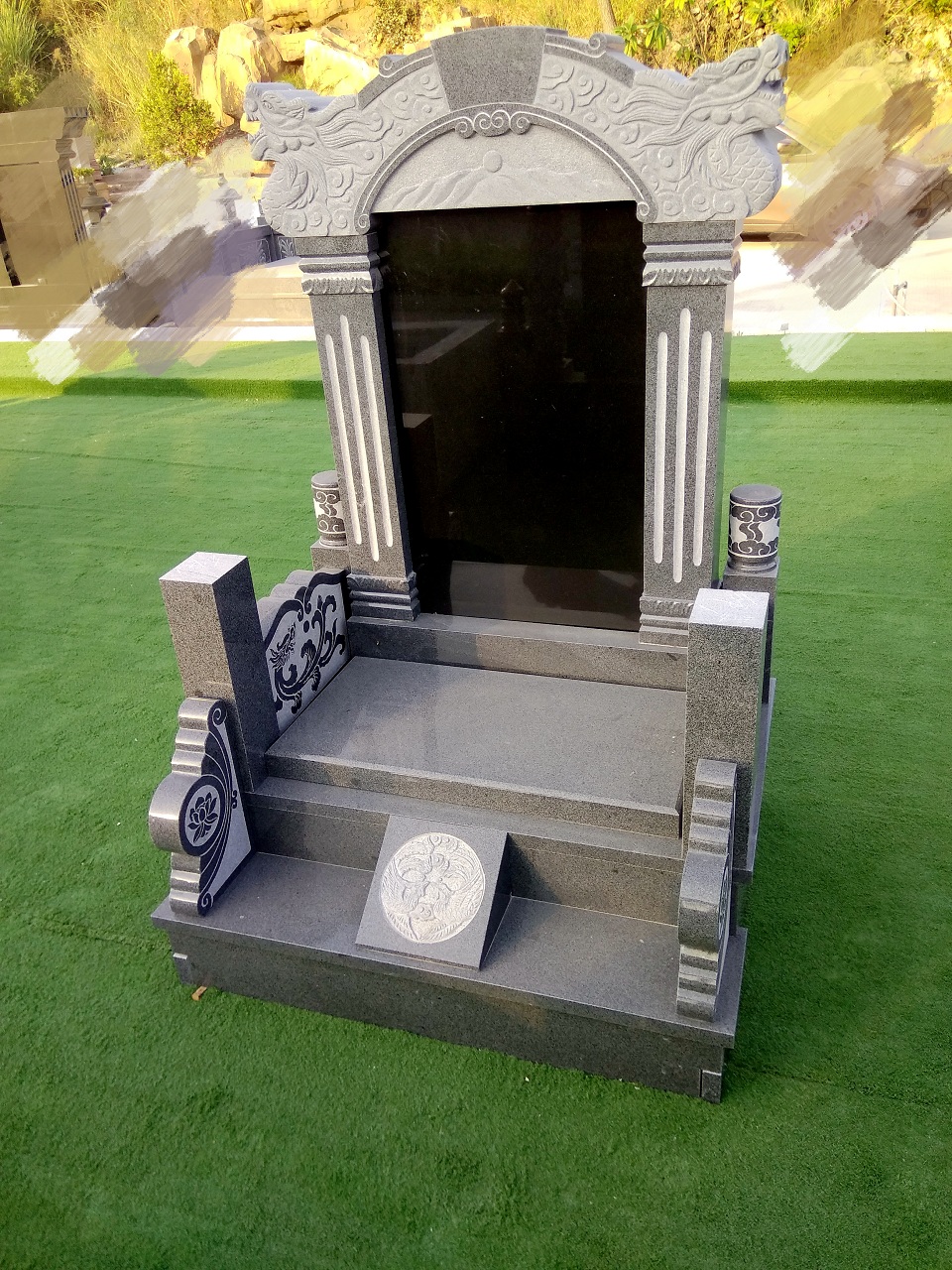 厂家定制 成都 公墓墓碑加工厂 熙和石业