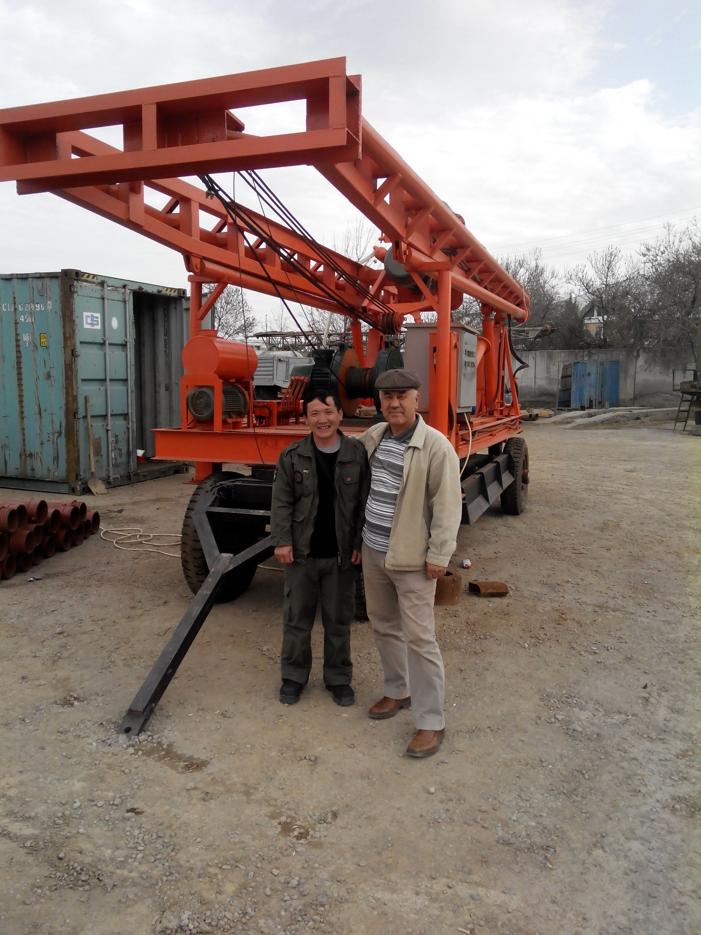 6寸拖车式反循环钻机华构反循环钻机