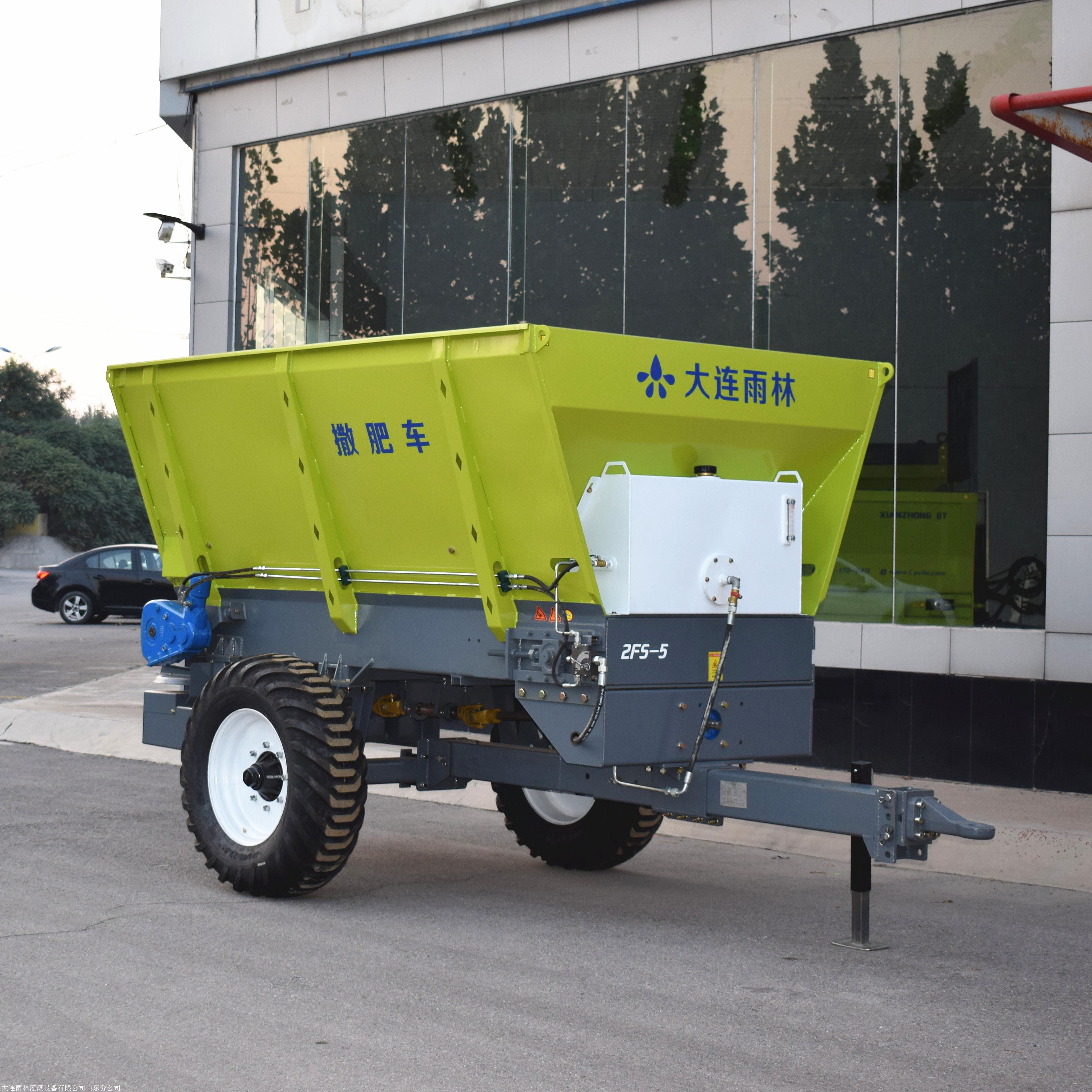 全自动进口有机肥撒粪车撒化肥的机器5吨撒肥机