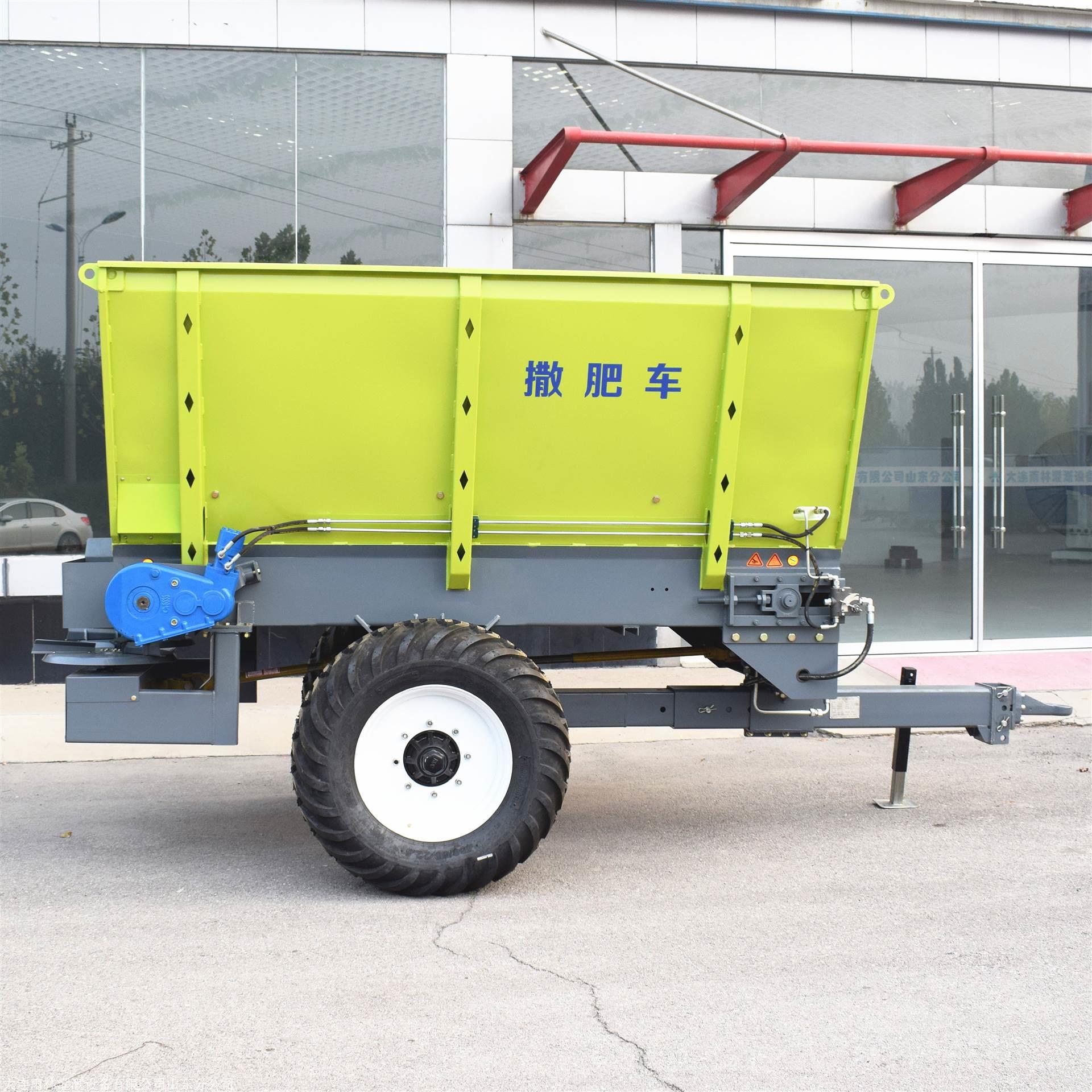 全自动进口有机肥撒粪车撒化肥的机器5吨撒肥机