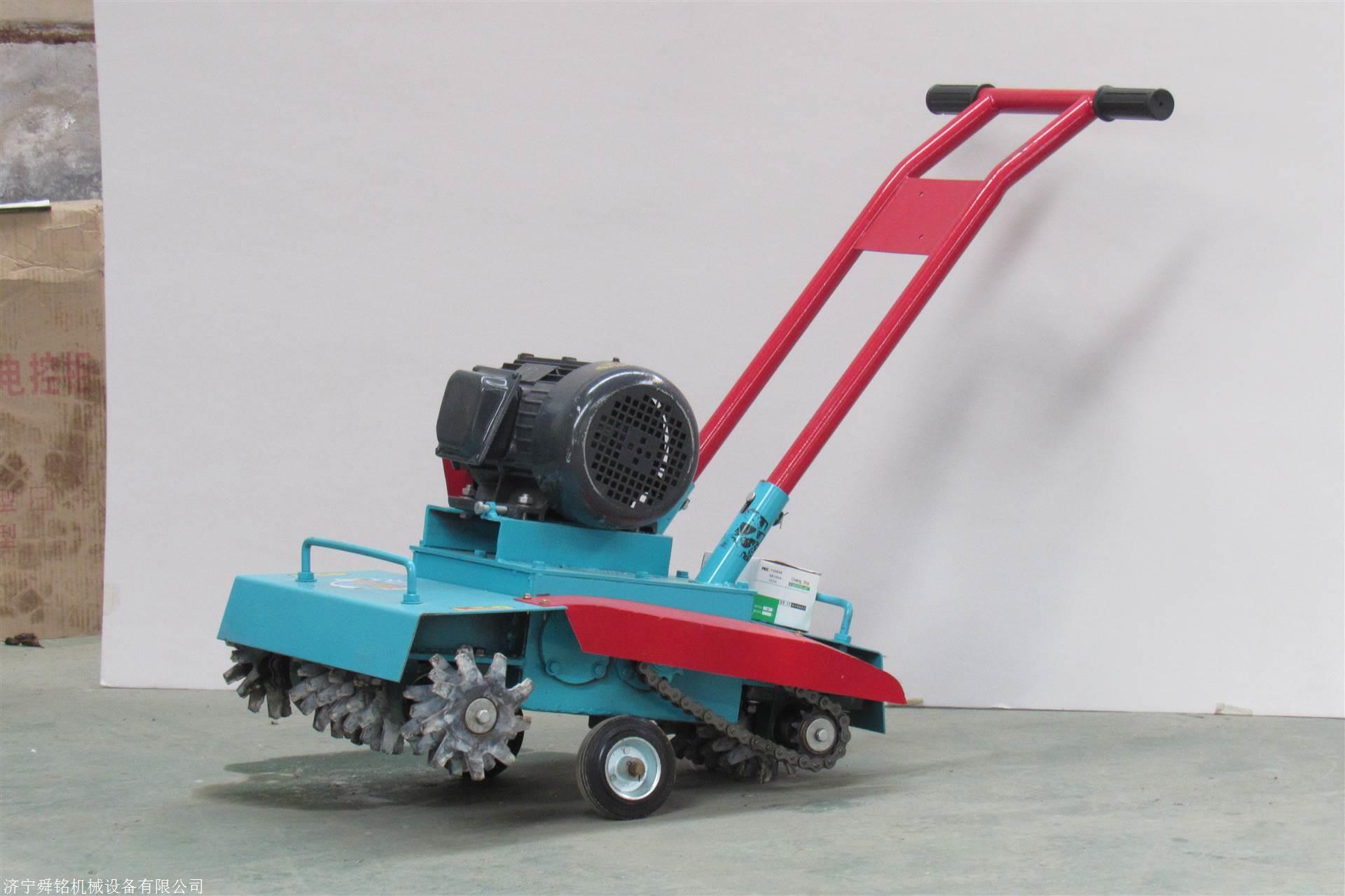 混凝土地面清灰机 双滚刀混凝土路面请清渣机