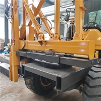 围栏护栏打桩机 乡村道路公路打桩机 波形打拔钻一体机