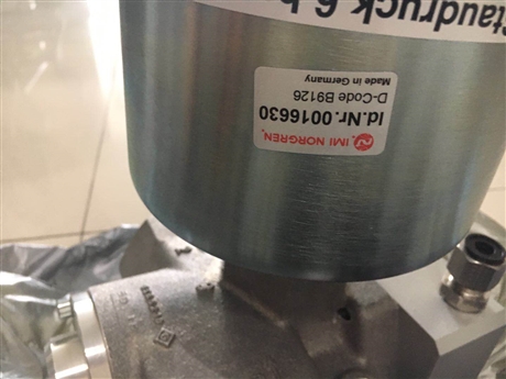 英国诺冠的三联件：过滤调压阀+油雾器+截止阀