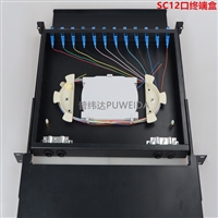 图解光缆终端盒光纤跳线使用方法