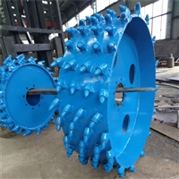 沥青路面圆盘开沟机 水泥地轮式开沟机 拖拉机开沟机厂家