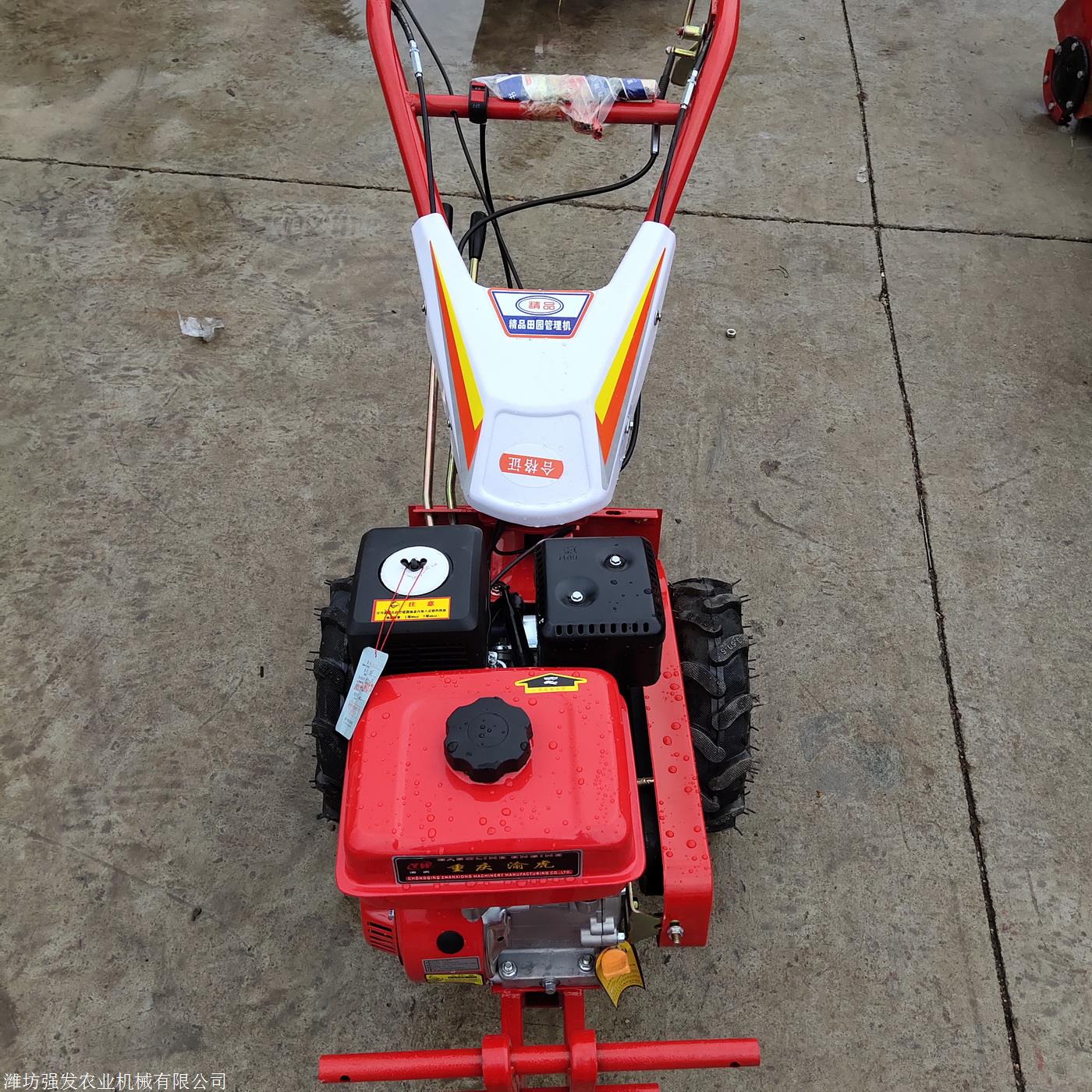 果园大棚微耕机 四驱后旋微耕机 水冷田园管理机