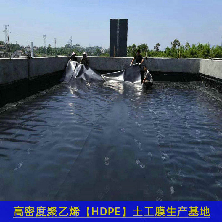 杭州1.5mmHDPE土工膜施工方法，杭州1.5毫米厚HDPE防渗膜安装方法