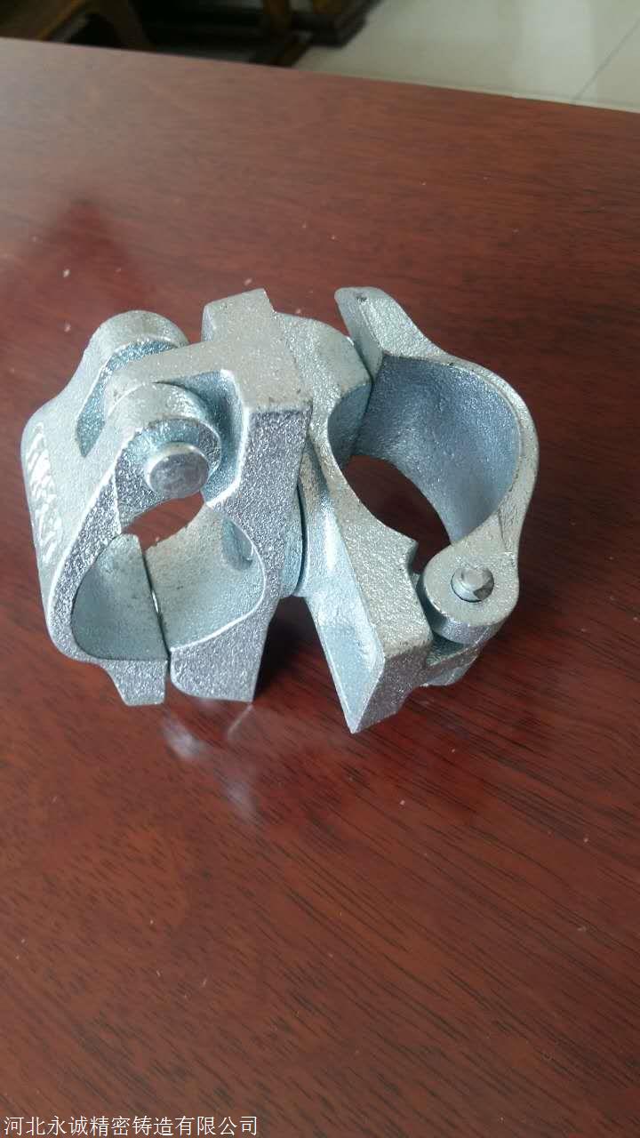 十字扣件 产品描述湖北十字扣件由铸钢材质铸造而成,其要点一是提高出