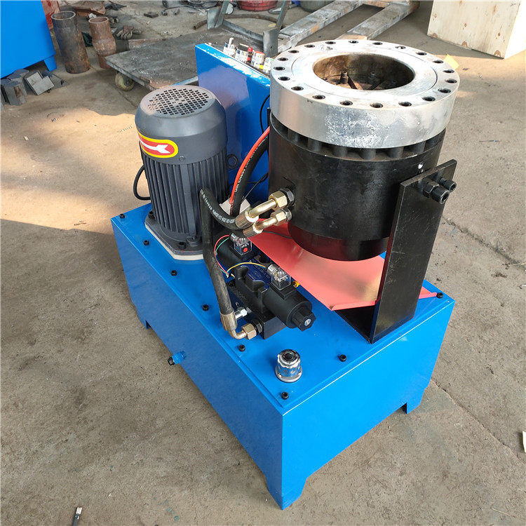 自动大棚钢管压管机 建筑钢管套管机-缩径设备