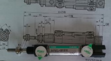 日本CKD气缸，SCA2-TC-63B-450-R05-R