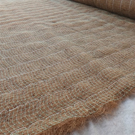 苏州抗冲生物毯 麻椰固土毯 生态环保植被毯 植物纤维毯 椰丝毯